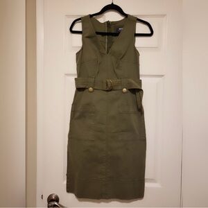 Maeve Anthropologie safari sleeveless dress - 💎